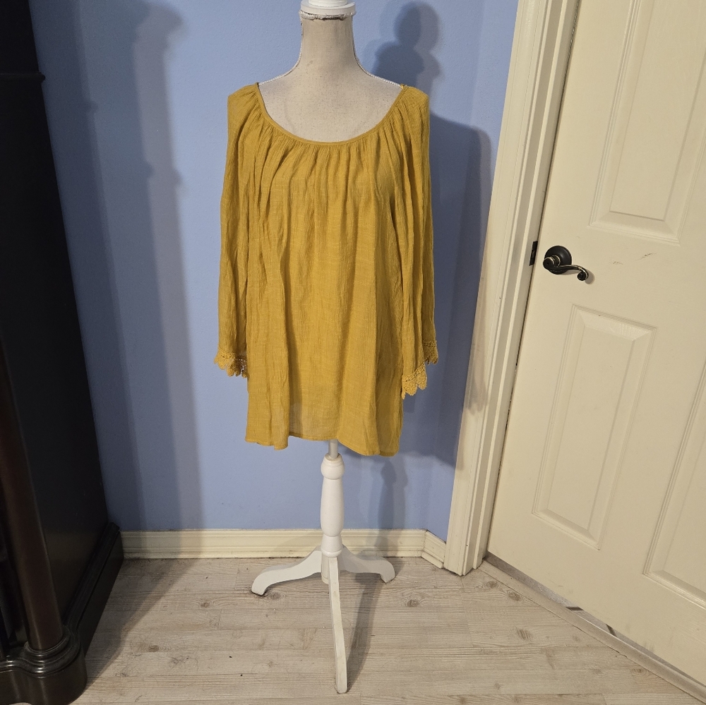Bobeau Size 2x Womens Blouse